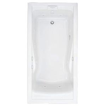 American Standard 7236VC.020 Evolution 6 ft x 36 in EverClean Whirlpool - White